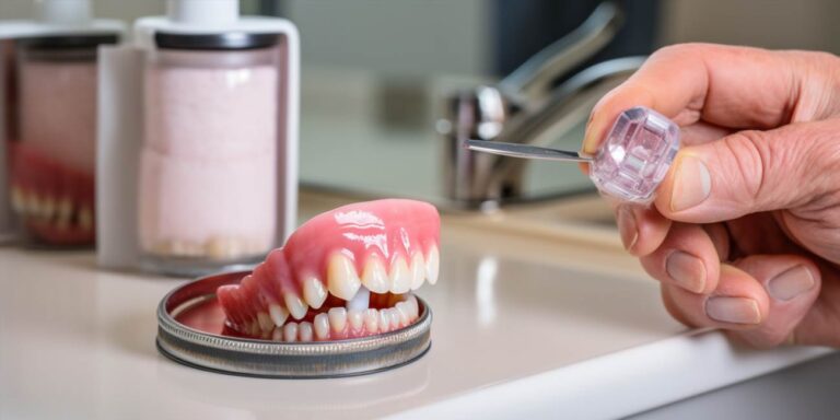 Jak usunąć kamień z protezy zębowej
